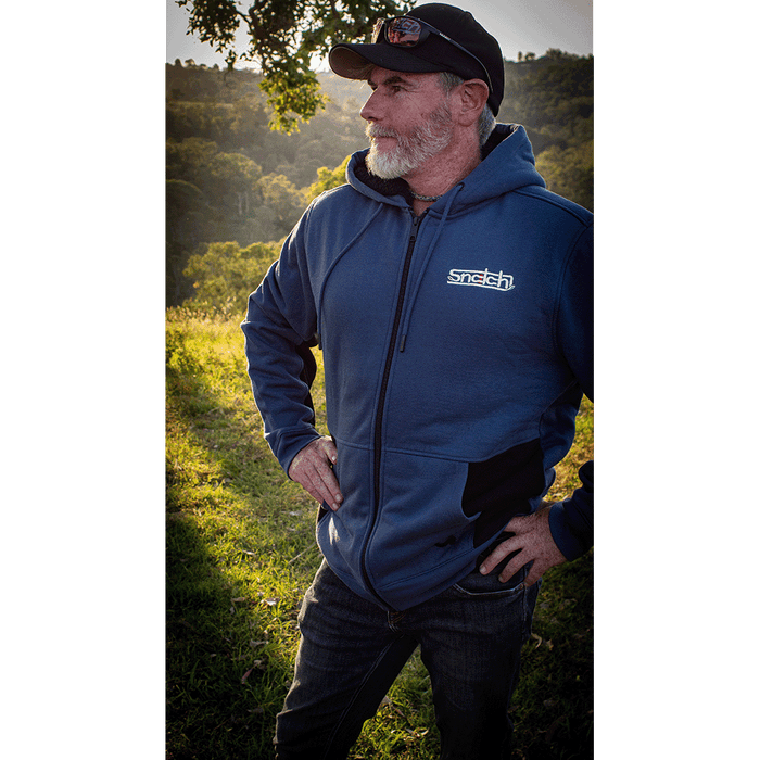 Sherpa Hoodie Lined Zip Petrol