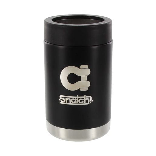 Stubby Cooler Stainless Steel Black - SNSTC-B