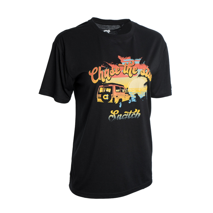 Women's Chasing Sunsets Tee Black - SF1402BK