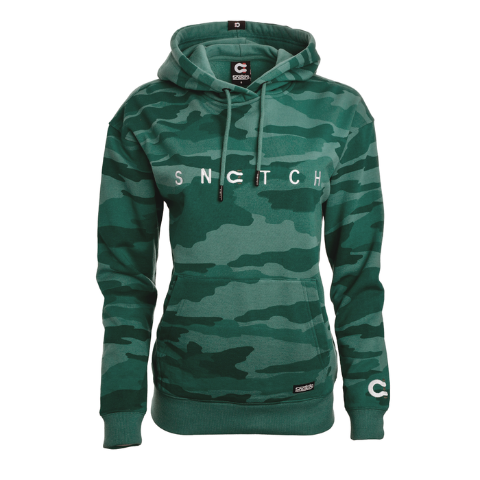 Women's Base Camo Hoodie Olive - SF2302CO