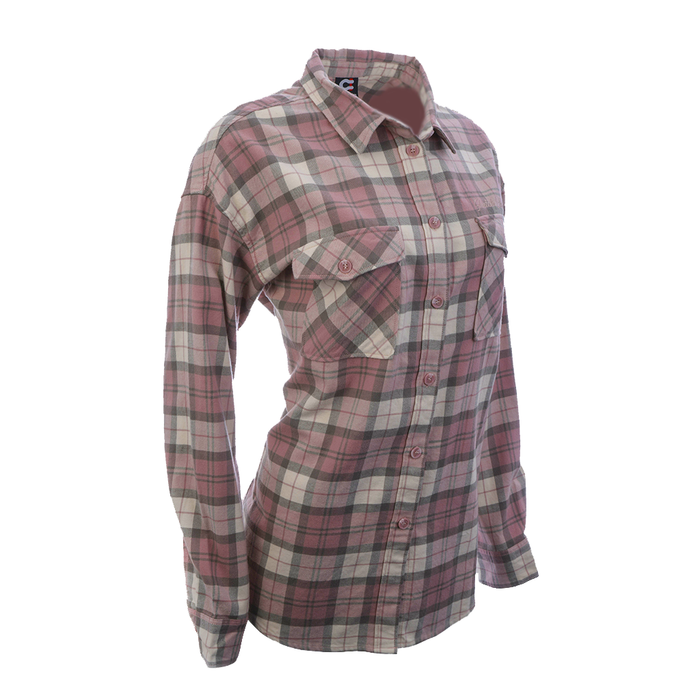 Women's Flanno Abode Rose Check Shirt - SF4103AR