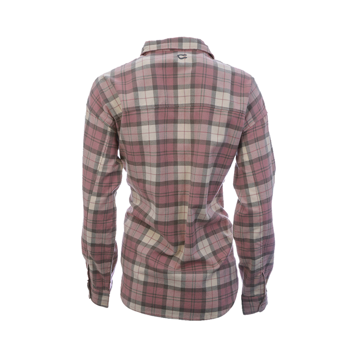 Women's Flanno Abode Rose Check Shirt - SF4103AR