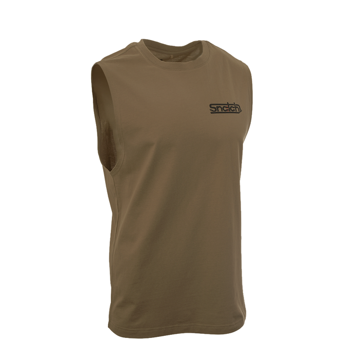 Muscle Tee Logo Sand - SM1001SD