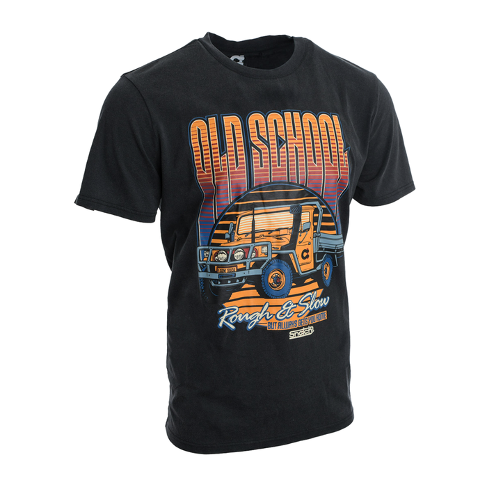 Old School Tee Black - SM1405BK