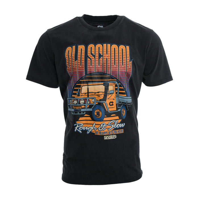 Old School Tee Black - SM1405BK