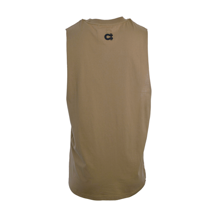 Bog Hole Inspector Muscle Tee Sand - SM1106SD