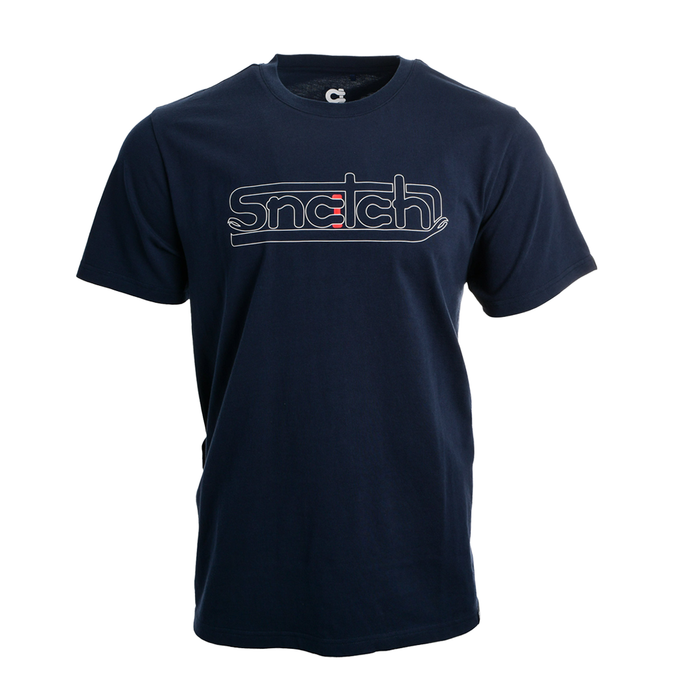 Outline Crew Tee Dark Navy - SM1303DN