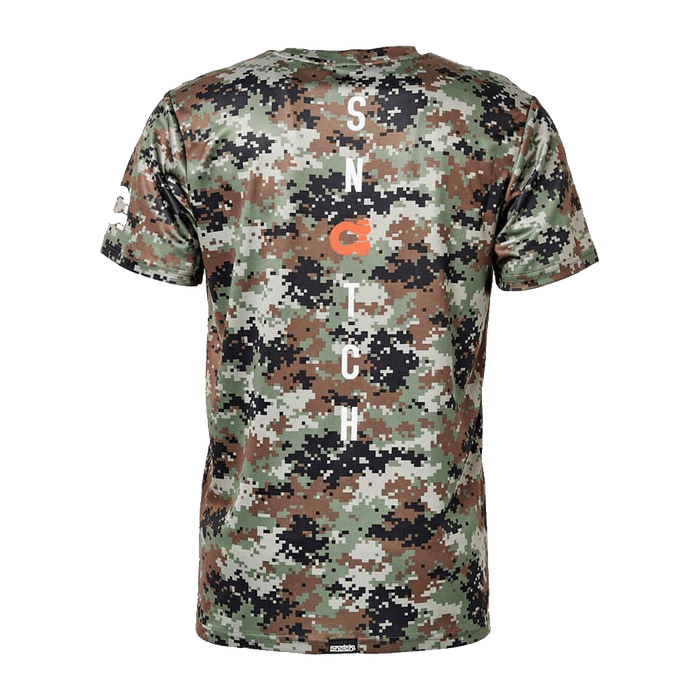 Sublimated Crew Tee Camo Army