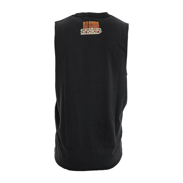 Old School Muscle Tee Black - SM1105BK