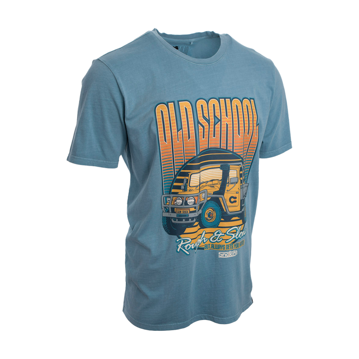 Old School Tee Dusty Blue - SM1405DB