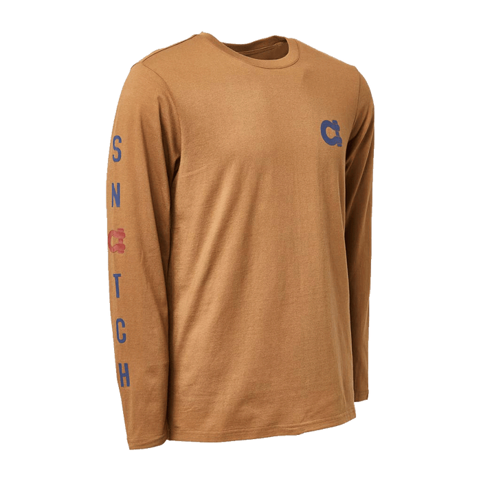 Long Sleeve Crew Dark Sand