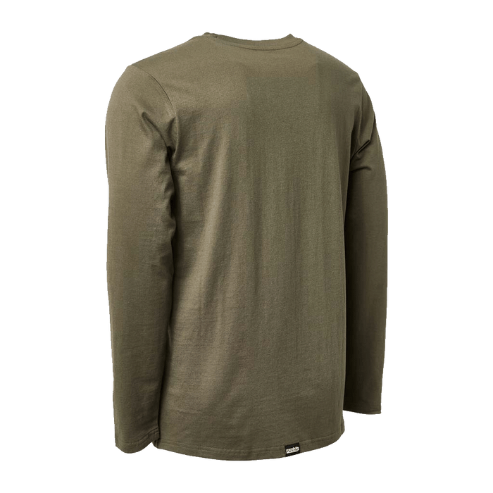 Long Sleeve Crew Army Green