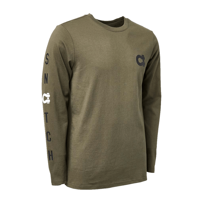 Long Sleeve Crew Army Green