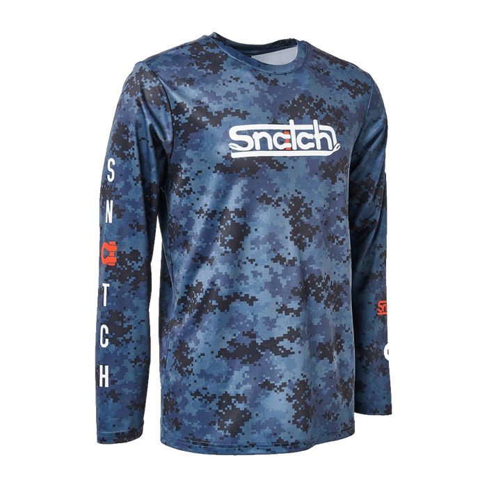 Sublimated Long Sleeve Camo Petrol