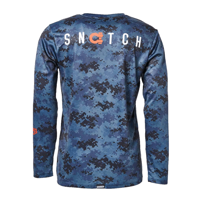 Sublimated Long Sleeve Camo Petrol