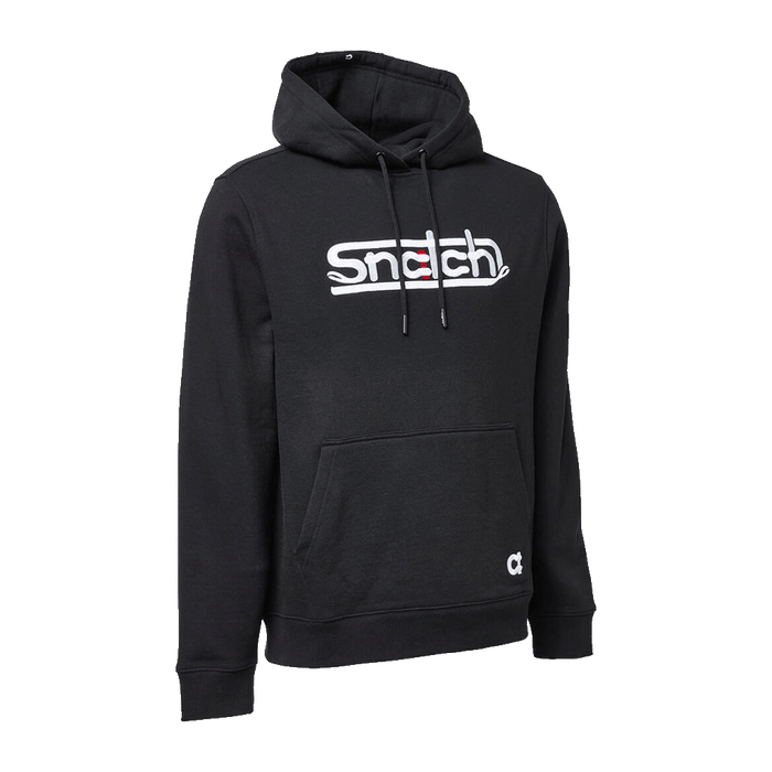 Embroidered Snatch Hoodie Black