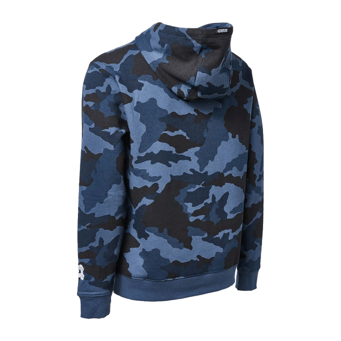 Embroidered Snatch Hoodie Petrol Camo