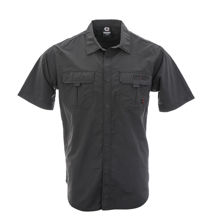 Action Short Sleeve Shirt Charcoal - SM4001CR