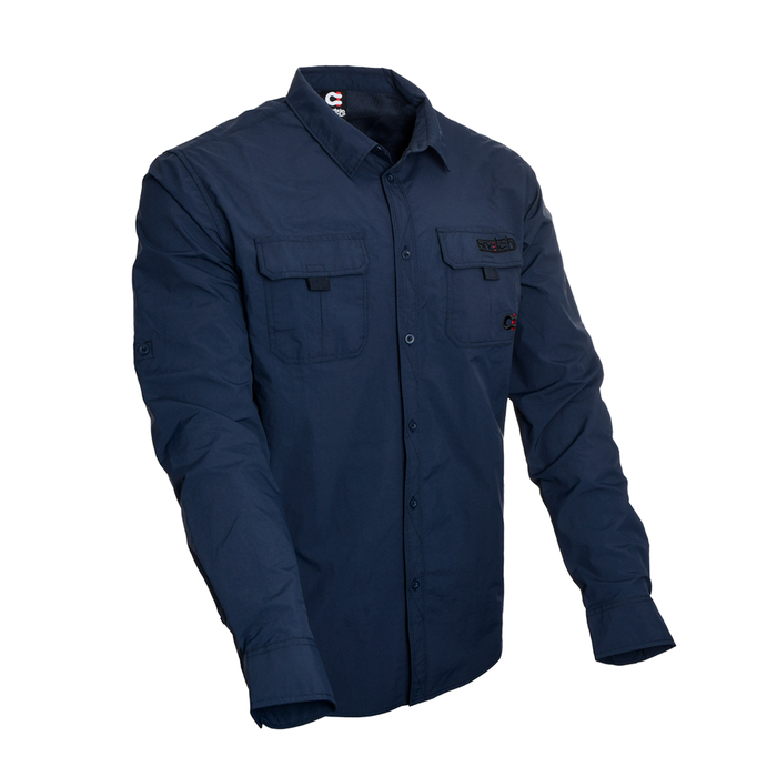 Action Shirt Long Sleeve Navy - SM4101DN