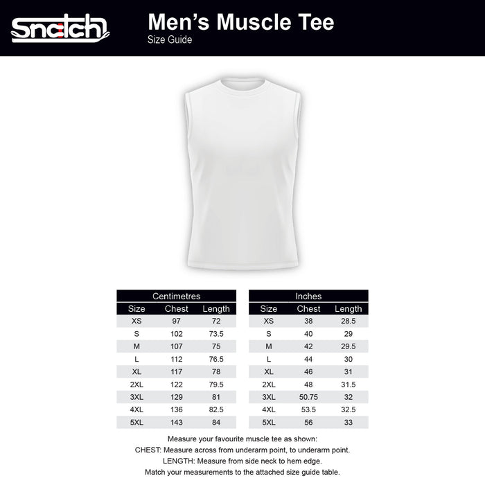 Just Waiting For A Mate Muscle Tee Dirty Stone - SM1103ST