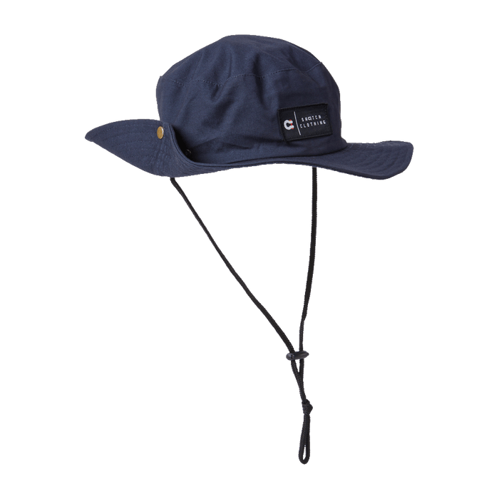 Brim Hat Cotton Canvas Petrol - SU7801PLOSFM