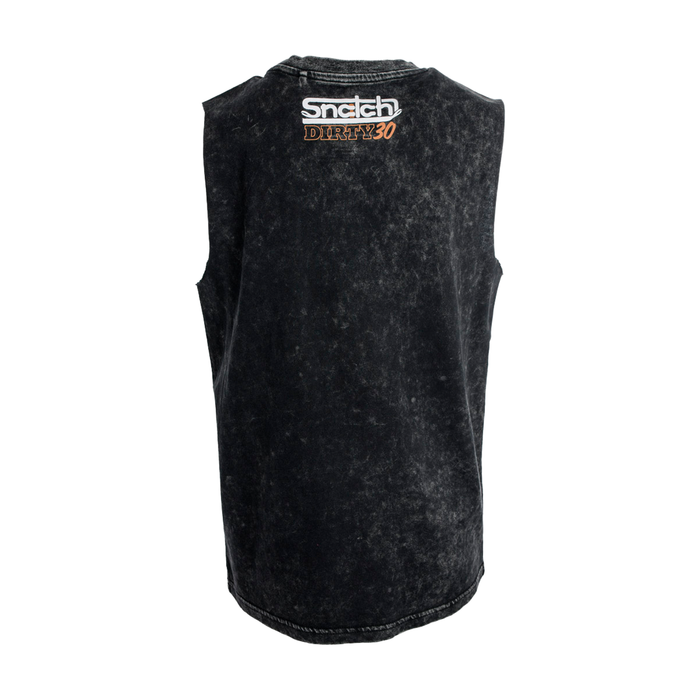 Kid's Dirty 30 Muscle Tee Black - SY1102BK