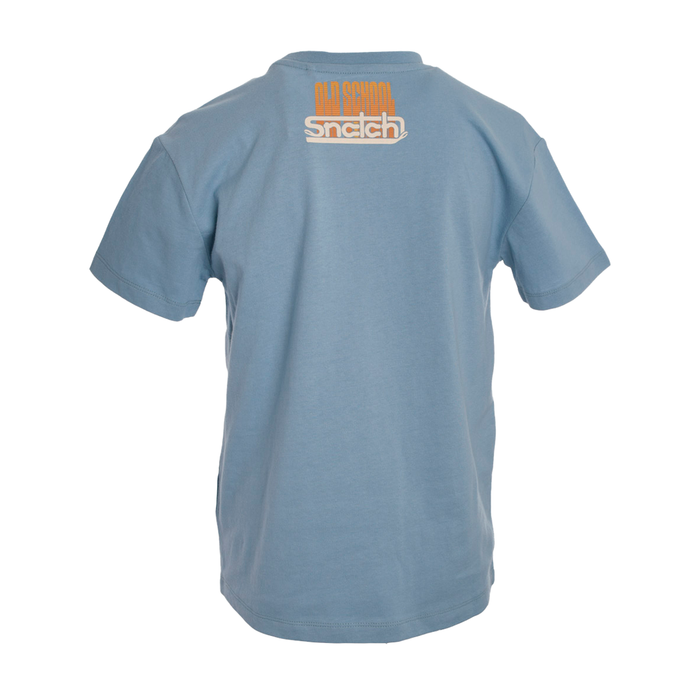 Kid's Old School Tee Dusty Blue - SY1404LB