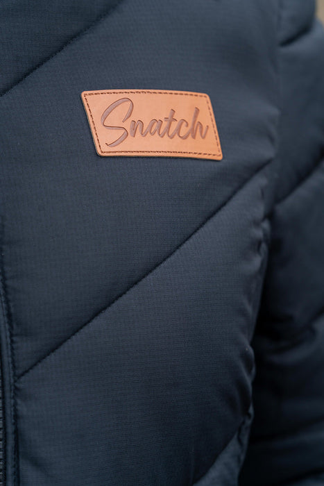 Snatch Women's Explorer Puffer Jacket Black - SF3000BK