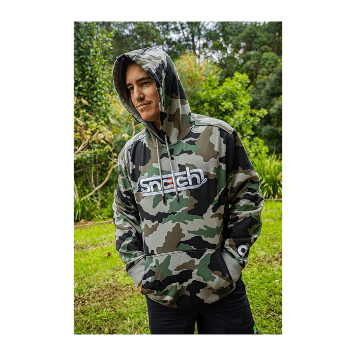 Embroidered Snatch Hoodie Army Camo - SM2302CO